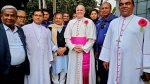 গৌরনদী ক্যাথলিক চার্চ পরিদর্শনে ভ্যাটিকানের ধর্মাচার্য