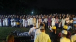 <small>কারা হেফাজতে মৃত্যু </small> দুমকিতে সাবেক ছাত্রলীগ নেতার জানাজায় মানুষের ঢল