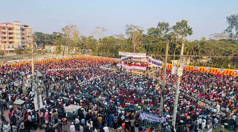 পিরোজপুর-২ আসন: ইসলামের নামে ভোটের প্রতারণা চলছে: কাউখালীতে আকন কুদ্দুসুর রহমান