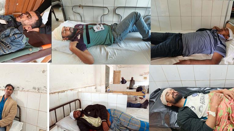 শরণখোলায় জামায়াত-বিএনপি সংঘর্ষে ১০ আহত। ছবি- সংগৃহীত