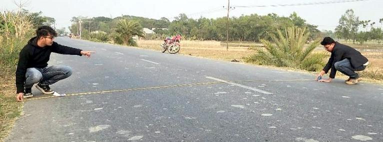 সংস্কারের পর প্রস্থ কমে ৬ ফুট, ঝুঁকিতে কলাপাড়া-কুয়াকাটা সড়ক