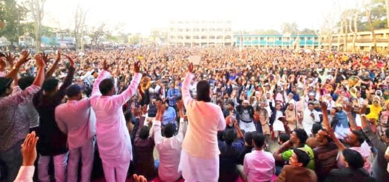 ধানের শীষের বিজয়ে নারীর স্বাবলম্বিতা ও কর্মসংস্থানের অঙ্গীকার: পাথরঘাটায় নূরুল ইসলাম মণি