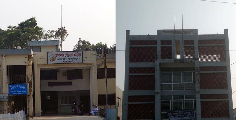 শহীদ দিবসে কালকিনি পৌরসভা ও মুক্তিযোদ্ধা কমপ্লেক্সে উত্তোলন হয়নি জাতীয় পতাকা