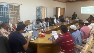 তালতলীতে মৎস্যখাতে অনুসন্ধানী রিপোর্টিং বিষয়ে সাংবাদিক কর্মশালা