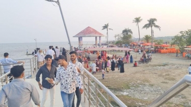 চরফ্যাশনের মেঘনাপাড়ে ‘বেতুয়া প্রশান্তি পার্ক’: ক্লান্ত শহুরে জীবনে শান্তির নীড়