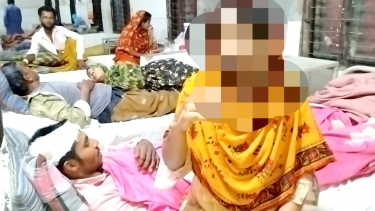 নেছারাবাদে স্ত্রীকে কু-প্রস্তাবে প্রতিবাদ করে হাসপাতালে স্বামী