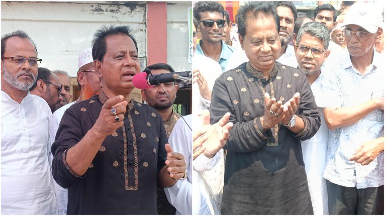 কলাপাড়ায় মাদ্রাসার নতুন ভবনের উদ্বোধন করলেন এমপি মোশাররফ