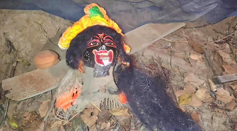 বাউফলে শতবর্ষী কালী মন্দিরে প্রতিমা ভাঙচুর
