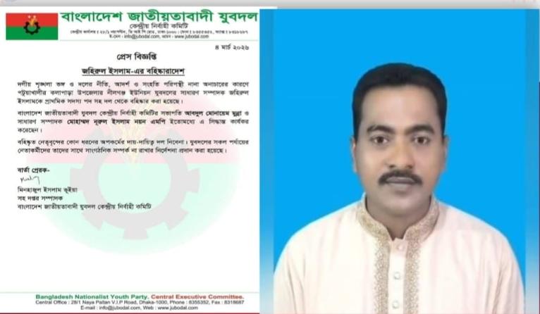 ফেসবুক পোস্ট-মারধরে মৃত্যুর অভিযোগ, কলাপাড়ায় হত্যা মামলা; অভিযুক্ত যুবদল নেতা বহিষ্কার