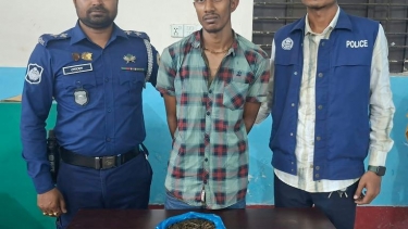 বরগুনায় গাঁজাসহ যুবক গ্রেফতার
