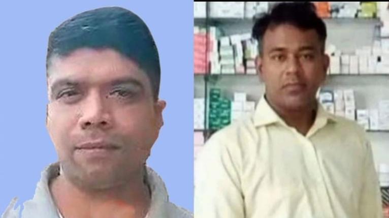 নিহত সুমন বেপারী (বামে) ও অভিযুক্ত পল্লী চিকিৎসক সুজন সরকার (ডানে)
