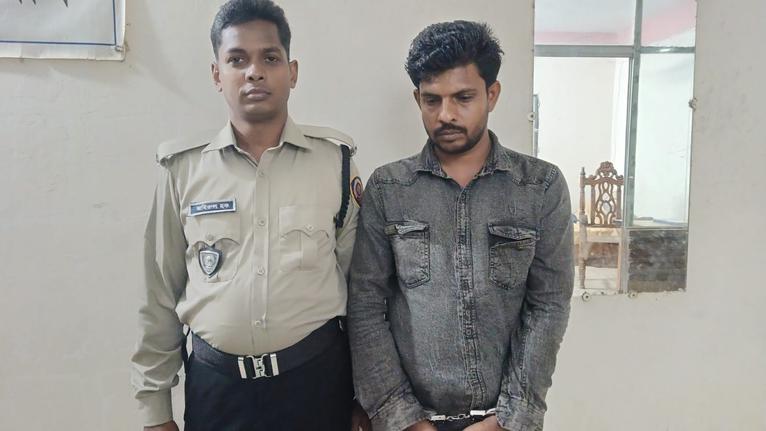 কলাপাড়ায় গাঁজাসহ আটককৃত যুবক মো. আল আমিন