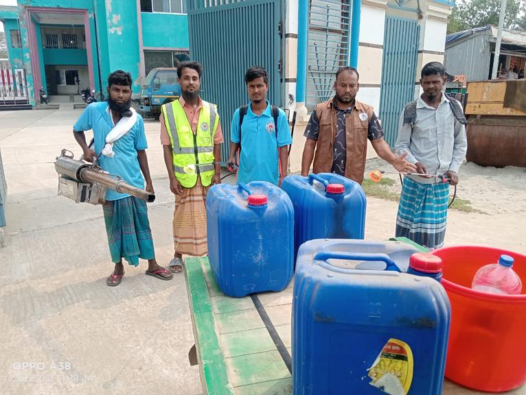 কুয়াকাটায় মশক নিধন কার্যক্রম শুরু