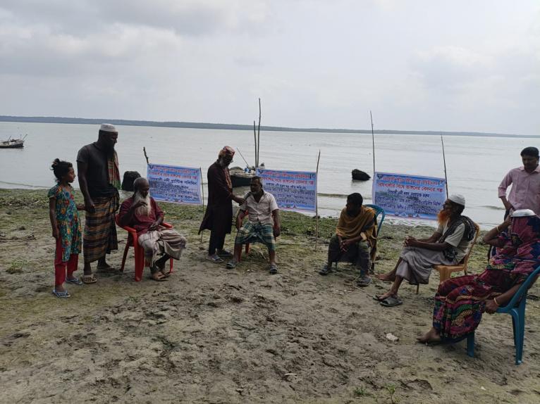 বিষখালী নদী দখল-দূষণমুক্ত ও ভাঙন রোধে সমন্বিত পদক্ষেপের দাবি