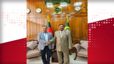 সংসদ ভবনে স্পীকারের সঙ্গে তথ্যমন্ত্রীর সৌজন্য সাক্ষাৎ