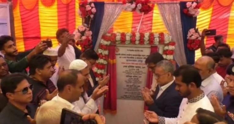 পটুয়াখালীর গলাচিপায় রাবনাবাদ সেতুর কাজ শুরু