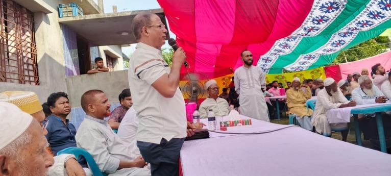 তালতলীতে মোল্লা ফাউন্ডেশনের ঈদ পুনর্মিলনী অনুষ্ঠিত