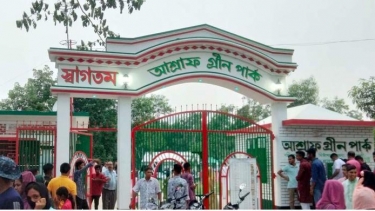 মির্জাগঞ্জে ঈদের ছুটিতে বিনোদনকেন্দ্রে উপচে পড়া ভিড়