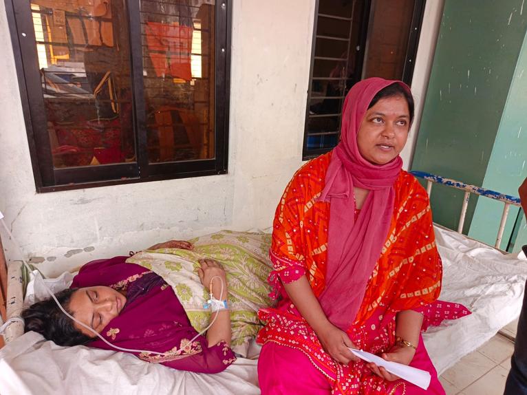 বাউফলে ৯৯৯ কলের পর দুই বোনকে উদ্ধার