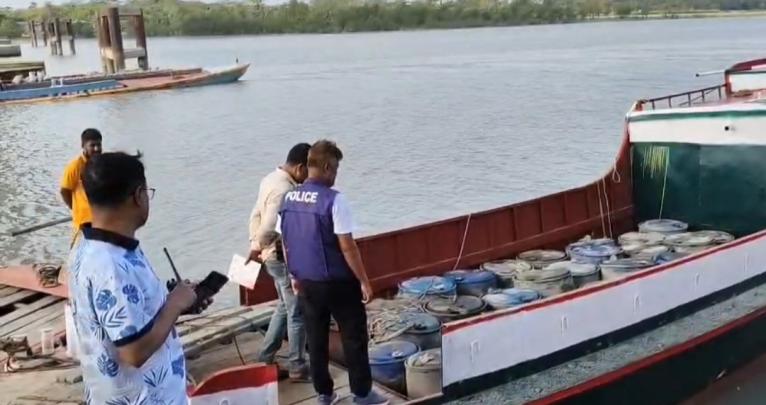 জ্বালানি তেল জব্দ