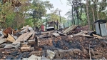 আগৈলঝাড়ায় অগ্নিকাণ্ডে বসতঘরসহ ৪টি ঘর পুড়ে ছাই