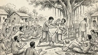 গলাচিপায় সালিশের জেরে চাচাতো ভাইকে কুপিয়ে হত্যা