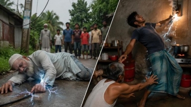 আমতলী ও তালতলীতে বিদ্যুৎস্পৃষ্ট হয়ে দুইজনের মৃত্যু