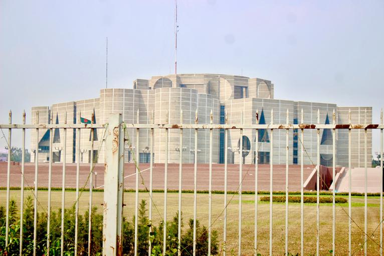 বাংলাদেশ জাতীয় সংসদ ভবন। ছবিঃ নিজস্ব