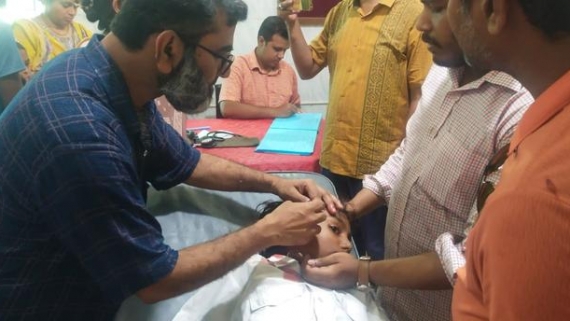 নাজিরপুরে ক্লাস চলাকালে পাখা ভেঙে পড়ে দুই শিক্ষার্থী আহত