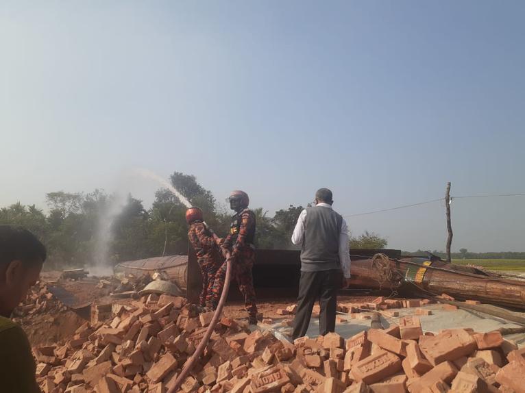 চরফ্যাশনে অবৈধ ইটভাটায় অভিযান, এক মাস পর নড়েচড়ে বসলো প্রশাসন