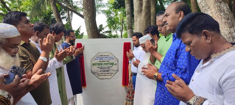 ভাণ্ডারিয়ায় খাল পুনঃখনন উদ্বোধন, পানি নিষ্কাশন উন্নয়নে জোর দিলেন প্রতিমন্ত্রী