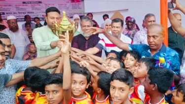 মেহেন্দিগঞ্জে প্রাথমিক বিদ্যালয় গোল্ডকাপ: বালিকায় চানপুর, বালকে টিটিডিসি চ্যাম্পিয়ন