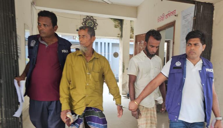 গলাচিপায় পুত্রবধূকে ধর্ষণ ও নবজাতক অপহরণের ঘটনায় শ্বশুরসহ গ্রেফতার ২, শিশু উদ্ধার