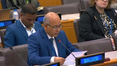নিউইয়র্কে জাতিসংঘে পার্বত্য চট্টগ্রাম চুক্তি বাস্তবায়ন তুলে ধরলেন পার্বত্য সচিব