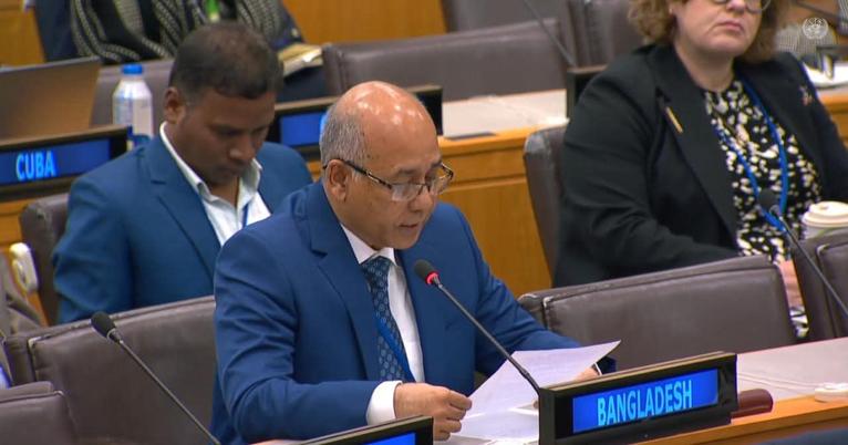 নিউইয়র্কে জাতিসংঘে পার্বত্য চট্টগ্রাম চুক্তি বাস্তবায়ন তুলে ধরলেন পার্বত্য সচিব