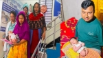 নেছারাবাদে সেই বিকলাঙ্গ নবজাতককে বুকে জড়িয়ে হাসপাতাল ছাড়লেন মা