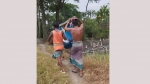 আগৈলঝাড়ায় সড়ক না থাকায় রোগীকে বাঁশে ঝুলিয়ে হাসপাতালে নেওয়ার পর মৃত্যু