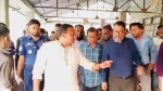 মেহেন্দিগঞ্জে পৌরসভার উন্নয়ন কাজ পরিদর্শনে প্রতিমন্ত্রী রাজিব আহসান