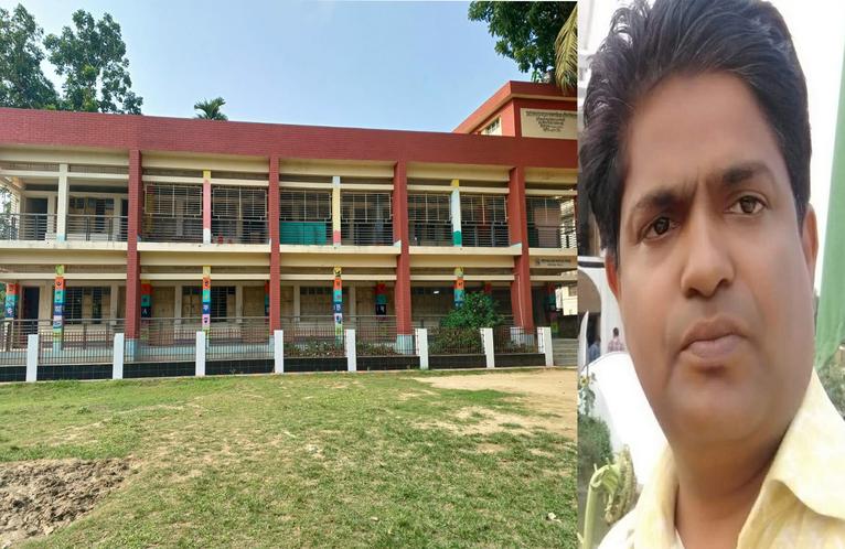 জেলায় শ্রেষ্ঠ আগৈলঝাড়া মডেল সরকারি প্রাথমিক বিদ্যালয় ও রাজিহার সরকারি প্রাথমিক বিদ্যালয়ের শ্রেষ্ঠ প্রধান শিক্ষক মো. জাহিদ হোসেন খান।