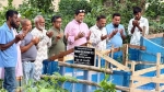 কলাপাড়ায় পত্রিকা বিক্রেতা সালামের কবর জিয়ারত, পরিবারের পাশে বিএনপি নেতা
