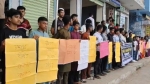 ধর্ষণ ও নারী নির্যাতন বন্ধে কলাপাড়ায় শিক্ষার্থীদের মানববন্ধন