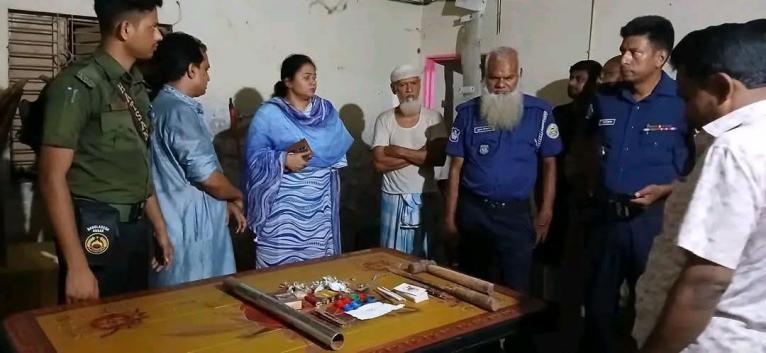 রাজাপুরে মাদক কারবারির আসরে ইউএনওর হানা, ১ বছরের কারাদণ্ড