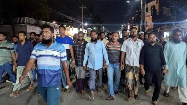 কুয়াকাটা পৌর যুবদলে স্থান না পেয়ে বিক্ষোভ,