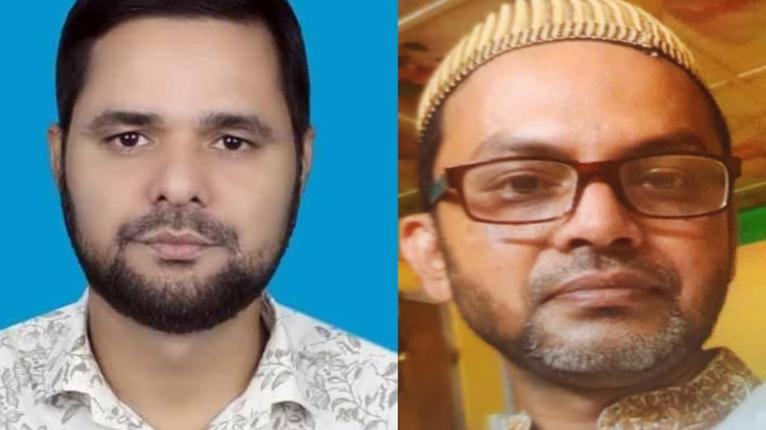 অভিযুক্ত শিক্ষক যথাক্রমে জহিরুল ইসলাম ও মেজবা উদ্দিন। ছবি- সংগৃহীত