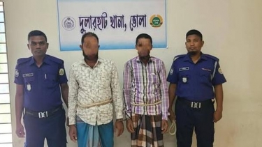 চরফ্যাশনে গরু চুরিতে আতঙ্ক, জবাইকৃত চোরাই গরুর চামড়া-মাথাসহ মাংস উদ্ধার; আটক ২