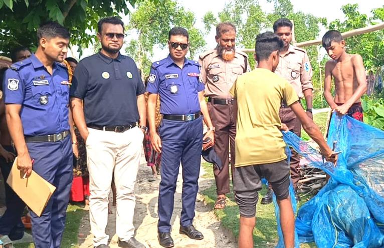 জিয়ানগরে ৫ লাখ ভাটা মাছের পোনা জব্দ, জলাশয়ে অবমুক্ত