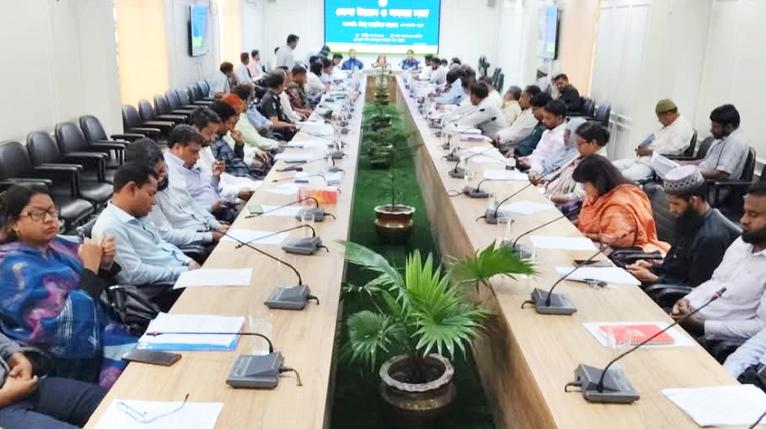বরগুনায় জেলা উন্নয়ন ও সমন্বয় কমিটির মাসিক সভা অনুষ্ঠিত