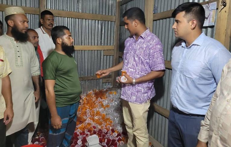 কলাপাড়ায় ভেজাল শিশু খাদ্য তৈরির দায়ে কারাদণ্ড
