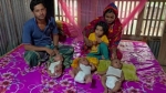 গলাচিপায় তিন নবজাতকের দুধের খরচে দিশেহারা অটোচালক বাবা