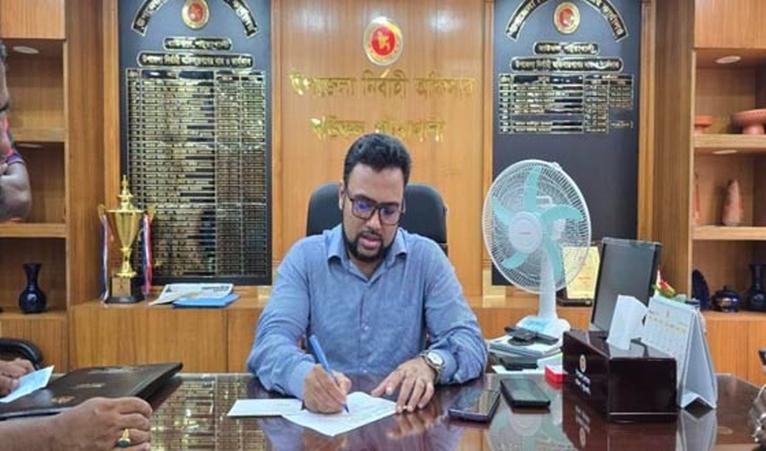 বাউফল উপজেলা নির্বাহী কর্মকর্তা (ইউএনও) মো. সালেহ আহমেদ